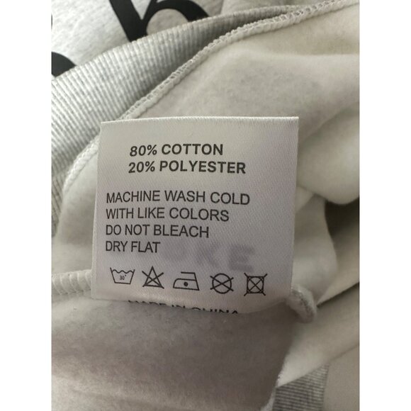 NEW Parke New York City Collection Mock Neck Sweatshirt S/M Classic Gray - Picture 9 of 12